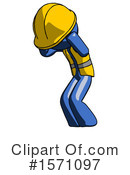 Blue Design Mascot Clipart #1571097 by Leo Blanchette