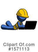 Blue Design Mascot Clipart #1571113 by Leo Blanchette