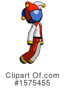 Blue Design Mascot Clipart #1575455 by Leo Blanchette