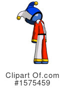 Blue Design Mascot Clipart #1575459 by Leo Blanchette