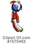 Blue Design Mascot Clipart #1575463 by Leo Blanchette