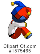 Blue Design Mascot Clipart #1575465 by Leo Blanchette