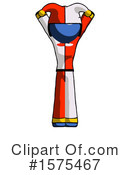 Blue Design Mascot Clipart #1575467 by Leo Blanchette