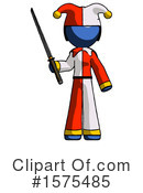 Blue Design Mascot Clipart #1575485 by Leo Blanchette