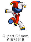 Blue Design Mascot Clipart #1575519 by Leo Blanchette