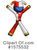 Blue Design Mascot Clipart #1575532 by Leo Blanchette