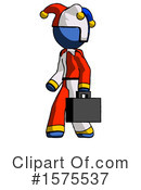 Blue Design Mascot Clipart #1575537 by Leo Blanchette