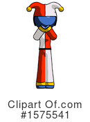 Blue Design Mascot Clipart #1575541 by Leo Blanchette