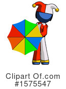 Blue Design Mascot Clipart #1575547 by Leo Blanchette