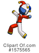 Blue Design Mascot Clipart #1575565 by Leo Blanchette