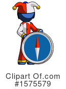 Blue Design Mascot Clipart #1575579 by Leo Blanchette