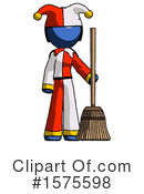 Blue Design Mascot Clipart #1575598 by Leo Blanchette