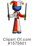 Blue Design Mascot Clipart #1575601 by Leo Blanchette