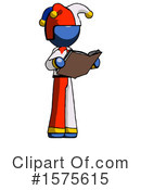 Blue Design Mascot Clipart #1575615 by Leo Blanchette