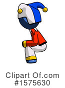 Blue Design Mascot Clipart #1575630 by Leo Blanchette
