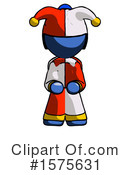 Blue Design Mascot Clipart #1575631 by Leo Blanchette