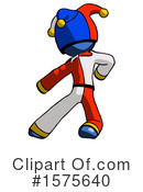 Blue Design Mascot Clipart #1575640 by Leo Blanchette