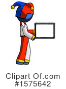 Blue Design Mascot Clipart #1575642 by Leo Blanchette
