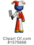 Blue Design Mascot Clipart #1575668 by Leo Blanchette