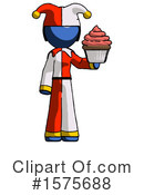 Blue Design Mascot Clipart #1575688 by Leo Blanchette