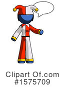 Blue Design Mascot Clipart #1575709 by Leo Blanchette