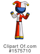 Blue Design Mascot Clipart #1575710 by Leo Blanchette