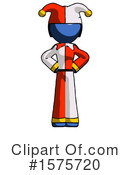 Blue Design Mascot Clipart #1575720 by Leo Blanchette