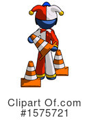 Blue Design Mascot Clipart #1575721 by Leo Blanchette