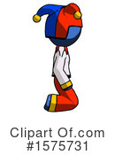 Blue Design Mascot Clipart #1575731 by Leo Blanchette
