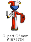 Blue Design Mascot Clipart #1575734 by Leo Blanchette