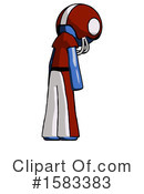 Blue Design Mascot Clipart #1583383 by Leo Blanchette