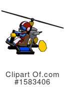 Blue Design Mascot Clipart #1583406 by Leo Blanchette