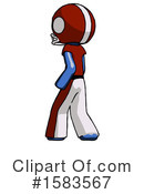 Blue Design Mascot Clipart #1583567 by Leo Blanchette