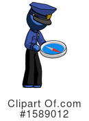 Blue Design Mascot Clipart #1589012 by Leo Blanchette