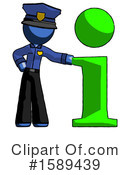 Blue Design Mascot Clipart #1589439 by Leo Blanchette