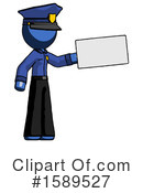 Blue Design Mascot Clipart #1589527 by Leo Blanchette