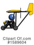Blue Design Mascot Clipart #1589604 by Leo Blanchette