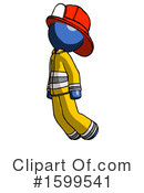 Blue Design Mascot Clipart #1599541 by Leo Blanchette