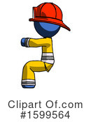Blue Design Mascot Clipart #1599564 by Leo Blanchette
