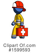 Blue Design Mascot Clipart #1599593 by Leo Blanchette