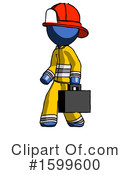 Blue Design Mascot Clipart #1599600 by Leo Blanchette