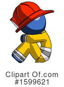 Blue Design Mascot Clipart #1599621 by Leo Blanchette
