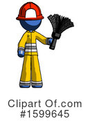 Blue Design Mascot Clipart #1599645 by Leo Blanchette