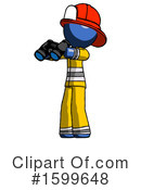 Blue Design Mascot Clipart #1599648 by Leo Blanchette