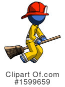 Blue Design Mascot Clipart #1599659 by Leo Blanchette