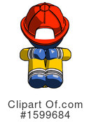 Blue Design Mascot Clipart #1599684 by Leo Blanchette