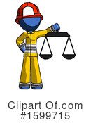 Blue Design Mascot Clipart #1599715 by Leo Blanchette