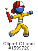 Blue Design Mascot Clipart #1599720 by Leo Blanchette