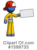 Blue Design Mascot Clipart #1599733 by Leo Blanchette