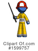 Blue Design Mascot Clipart #1599757 by Leo Blanchette
